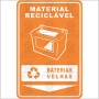 Material reciclável - Baterias velhas 